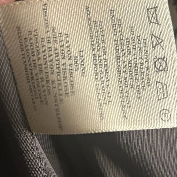 Vintage Y2K Burberry London Glen Plaid Wool Coat Size US 10 Excellent Condition - Picture 11 of 14